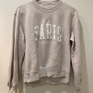 Abercrombie & Fitch super soft beige sweatshirt